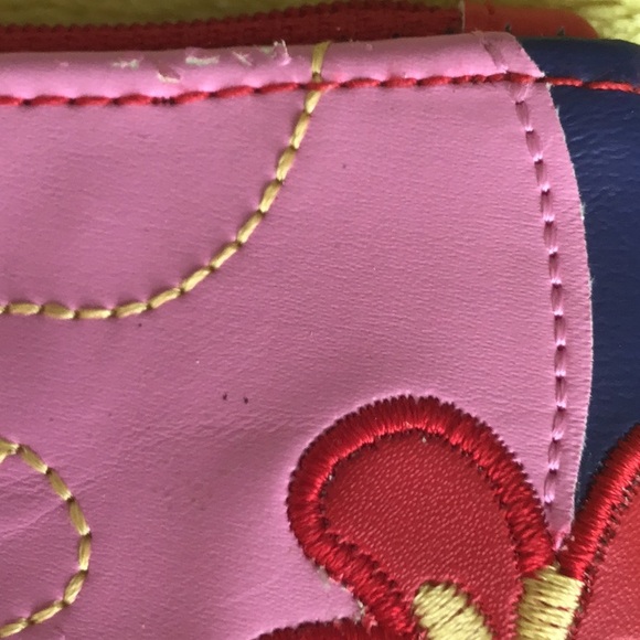 NWOT💗Fluff🧁 darling zip-purse w embroidered details 💖 - Picture 7 of 9